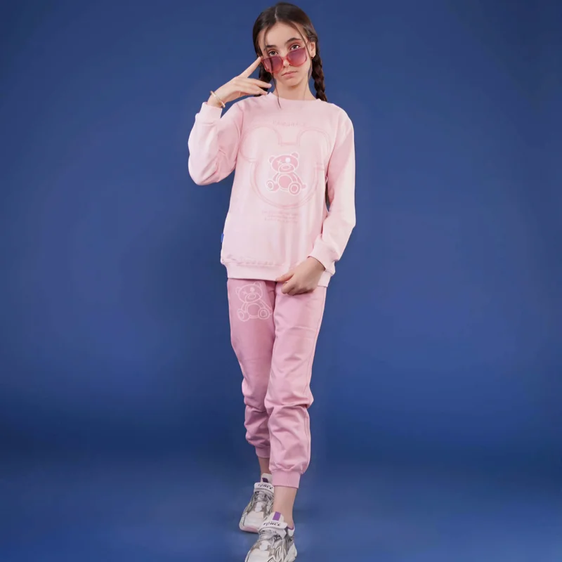 ست بلوز و شلوار دخترانه مدل خرس و میکی