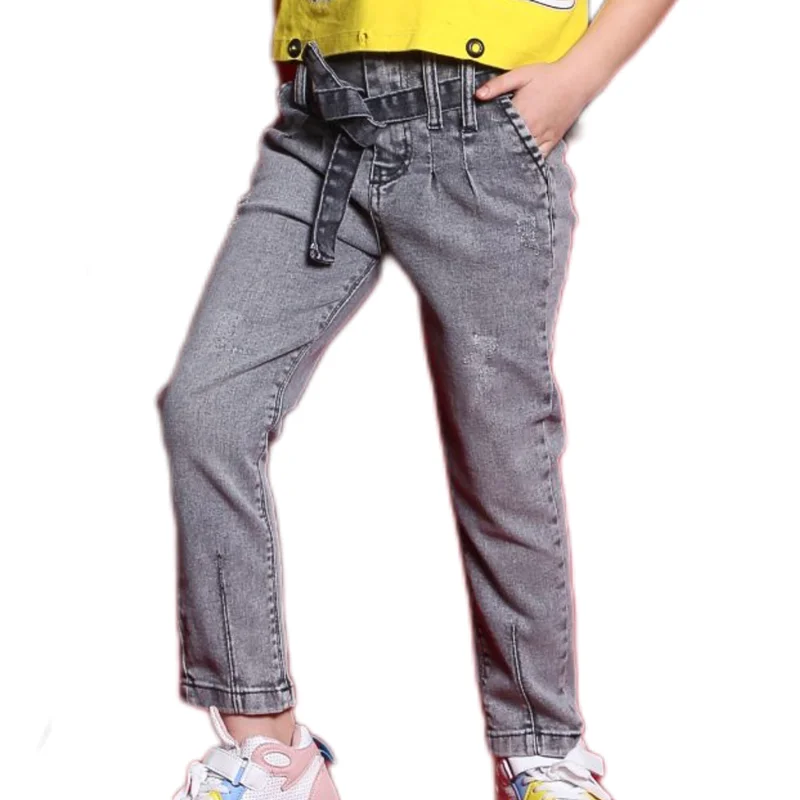 شلوار جین دخترانه مدل مام فیت