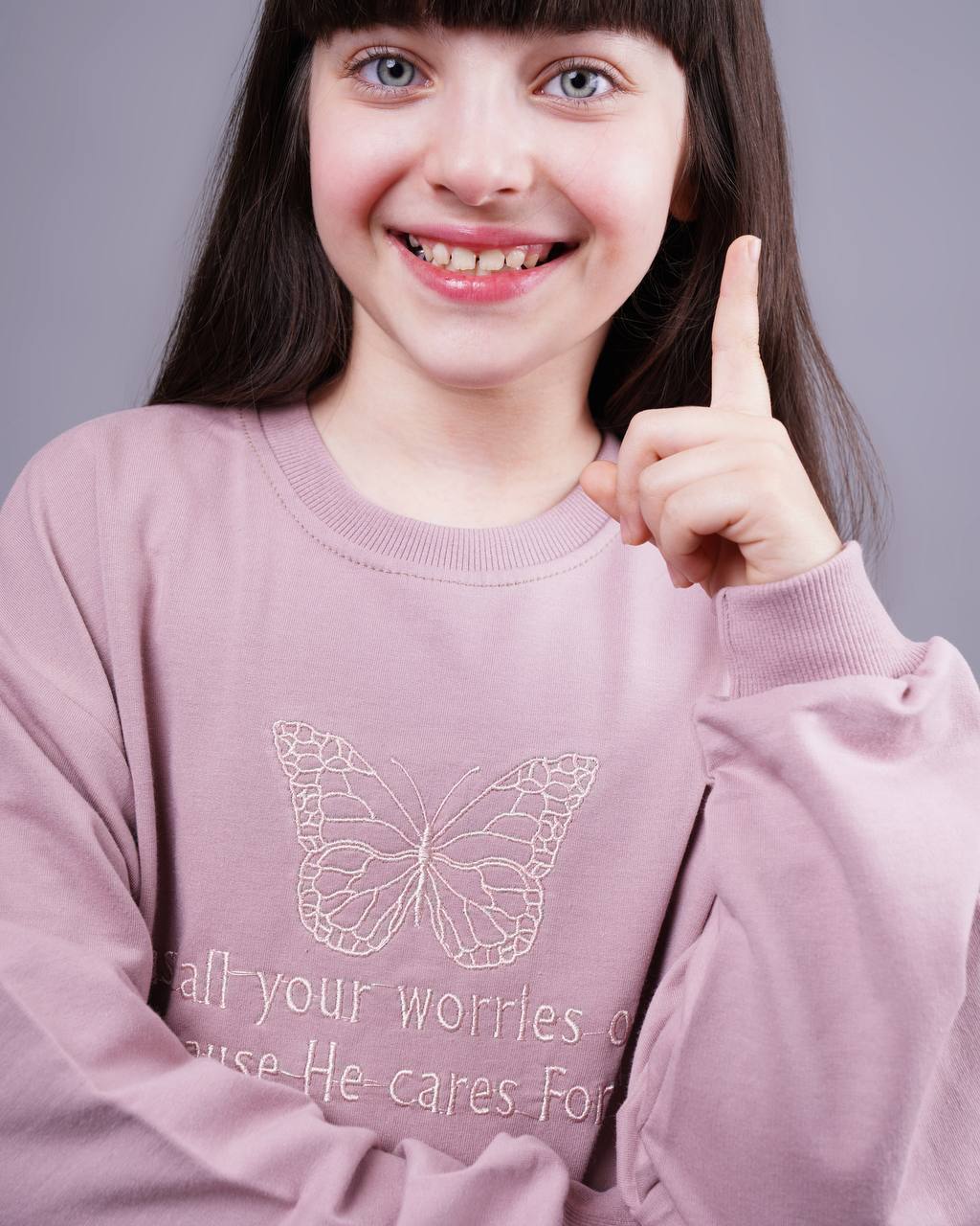 بلوز تک دخترانه پروانه